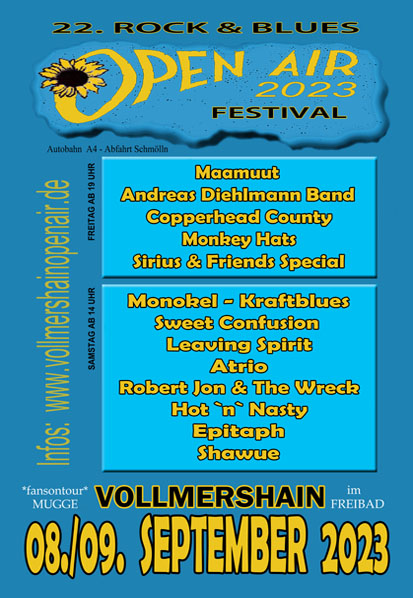 Samstag 9. September 2023 04626 Vollmershain
